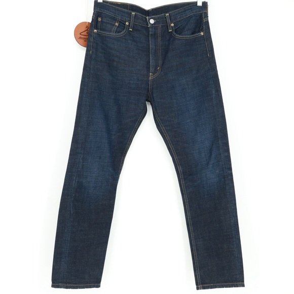 Levi's Other - Levi's Dark Indigo Straight Jeans Size 30x30